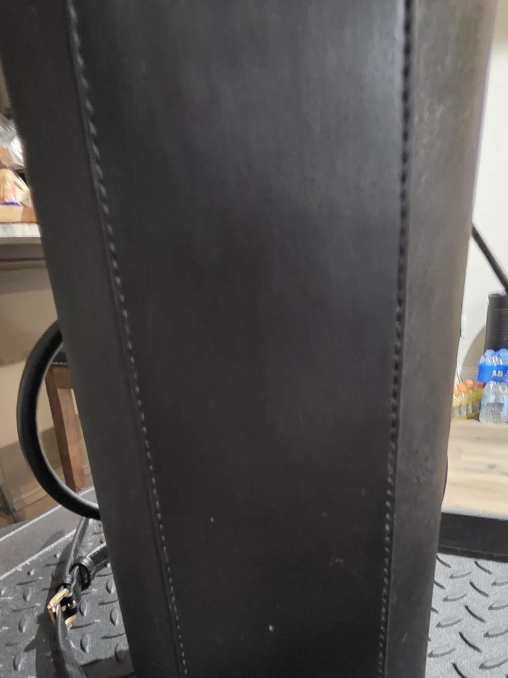 NWOT Michael Kors Black Saffiano Leather Tote with Gold Hardware
